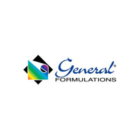 General Formulations 203OAP Gloss White Opaque Vinyl - Gray Permanent Adhesive